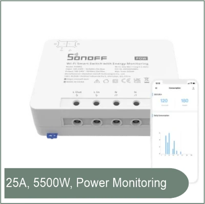 SONOFF POWR3 High Power Smart Switch